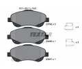 TEXTAR Sada brzdovch destiek ‐ TXT 2376802