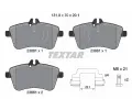 TEXTAR Sada brzdovch destiek ‐ TXT 2388101