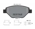Sada brzdovch destiek TEXTAR ‐ TXT 2393401