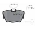 Sada brzdovch destiek TEXTAR ‐ TXT 2398001