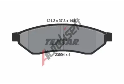 TEXTAR Sada brzdov�ch desti�ek TXT 2399401, 2399401