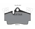 TEXTAR Sada brzdovch destiek ‐ TXT 2401001