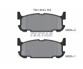 TEXTAR Sada brzdovch destiek ‐ TXT 2402901