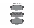 TEXTAR Sada brzdovch destiek ‐ TXT 2404001