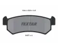 TEXTAR Sada brzdovch destiek ‐ TXT 2407101