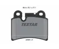 TEXTAR Sada brzdovch destiek ‐ TXT 2409701
