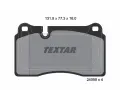 TEXTAR Sada brzdovch destiek ‐ TXT 2409803