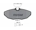 TEXTAR Sada brzdovch destiek ‐ TXT 2419001