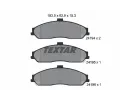 Sada brzdovch destiek TEXTAR ‐ TXT 2419401