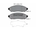 TEXTAR Sada brzdovch destiek ‐ TXT 2422701