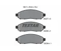 TEXTAR Sada brzdovch destiek ‐ TXT 2422704