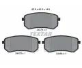 TEXTAR Sada brzdovch destiek ‐ TXT 2427601