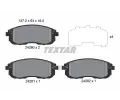 TEXTAR Sada brzdovch destiek kotouov brzdy ‐ TXT 2428001