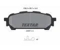 TEXTAR Sada brzdovch destiek ‐ TXT 2433101