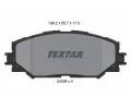 TEXTAR Sada brzdovch destiek ‐ TXT 2433601