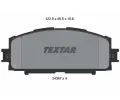 TEXTAR Sada brzdovch destiek ‐ TXT 2434701