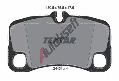TEXTAR Sada brzdovch destiek TXT 2445401, 2445401
