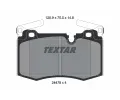 TEXTAR Sada brzdovch destiek ‐ TXT 2447801