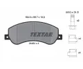Sada brzdovch destiek TEXTAR ‐ TXT 2448404