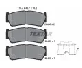 TEXTAR Sada brzdovch destiek ‐ TXT 2448801