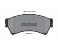 TEXTAR Sada brzdovch destiek ‐ TXT 2458201