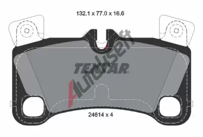 TEXTAR Sada brzdovch destiek TXT 2461401, 2461401
