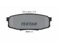 TEXTAR Sada brzdovch destiek ‐ TXT 2465301
