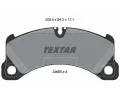 TEXTAR Sada brzdovch destiek ‐ TXT 2468501