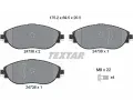 TEXTAR Sada brzdovch destiek Q+ ‐ TXT 2473806