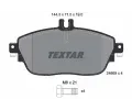 TEXTAR Sada brzdovch destiek ‐ TXT 2486901