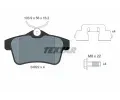 TEXTAR Sada brzdovch destiek ‐ TXT 2492204