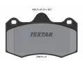 Sada brzdovch destiek TEXTAR ‐ TXT 2497401