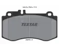 TEXTAR Sada brzdovch destiek ‐ TXT 2497601