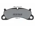 Sada brzdovch destiek TEXTAR ‐ TXT 2500301