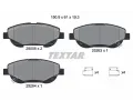 TEXTAR Sada brzdovch destiek ‐ TXT 2500601