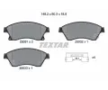 TEXTAR Sada brzdovch destiek ‐ TXT 2503101