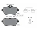 TEXTAR Sada brzdovch destiek ‐ TXT 2507101