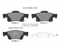 TEXTAR Sada brzdovch destiek Q+ ‐ TXT 2519603