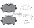 TEXTAR Sada brzdovch destiek ‐ TXT 2521403
