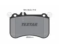 TEXTAR Sada brzdovch destiek ‐ TXT 2521901