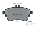 TEXTAR Sada brzdovch destiek ‐ TXT 2532601