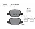 Sada brzdovch destiek TEXTAR ‐ TXT 2534701