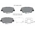 TEXTAR Sada brzdovch destiek Q+ ‐ TXT 2552008