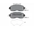 Sada brzdovch destiek TEXTAR ‐ TXT 2558101