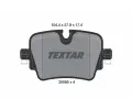 Sada brzdovch destiek TEXTAR ‐ TXT 2558501