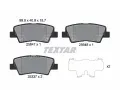 TEXTAR Sada brzdovch destiek ‐ TXT 2564701