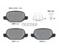 TEXTAR Sada brzdovch destiek Q+ ‐ TXT 2565101