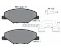 TEXTAR Sada brzdovch destiek ‐ TXT 2568101