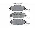 TEXTAR Sada brzdovch destiek ‐ TXT 2572201