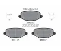 TEXTAR Sada brzdovch destiek ‐ TXT 2584301